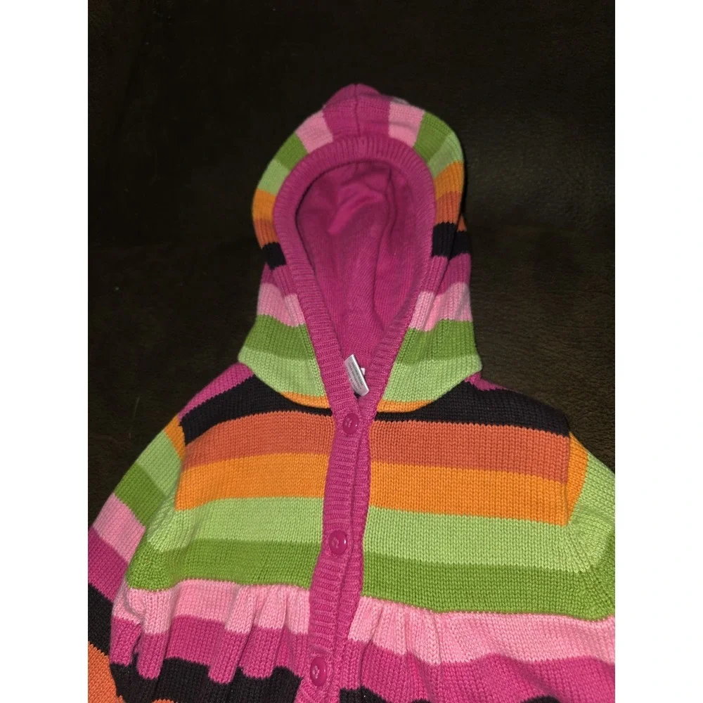 Gymboree all about buttons striped sweater size 18 24 months